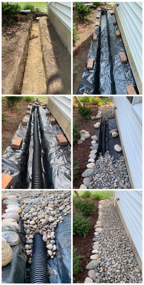 Landscape Around House Drainage