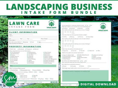 Landscape Business Forms