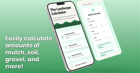 Landscape Calculator App