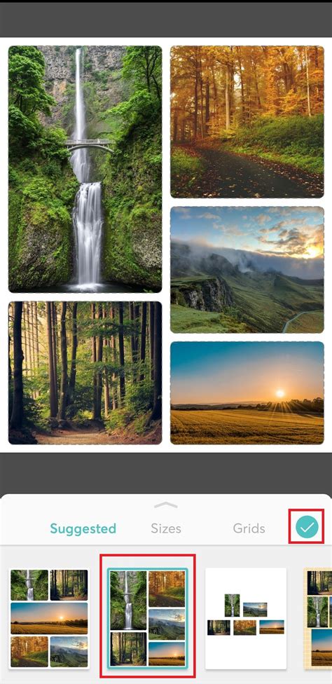 Landscape Collage App