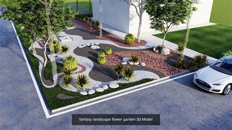 Landscape Design 3d Model