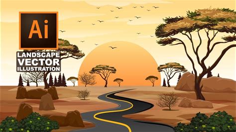 Landscape Design Adobe Illustrator