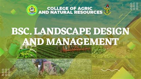 Landscape Design And Management Knust