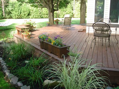 Landscape Design Around A Deck