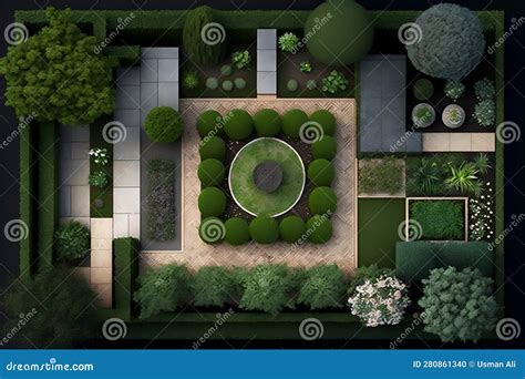 Landscape Design Birds Eye View