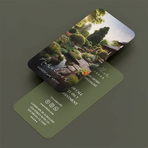 Landscape Design Business Cards