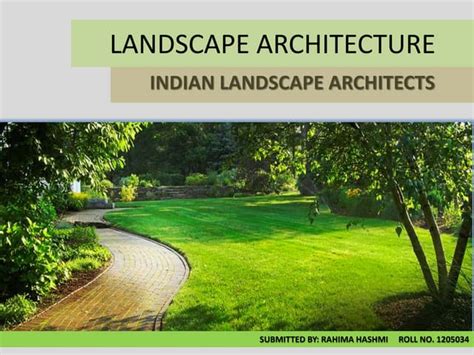 Landscape Design Case Study Ppt