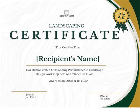 Landscape Design Certificate Programs