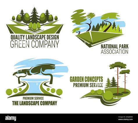 Landscape Design Company Logos