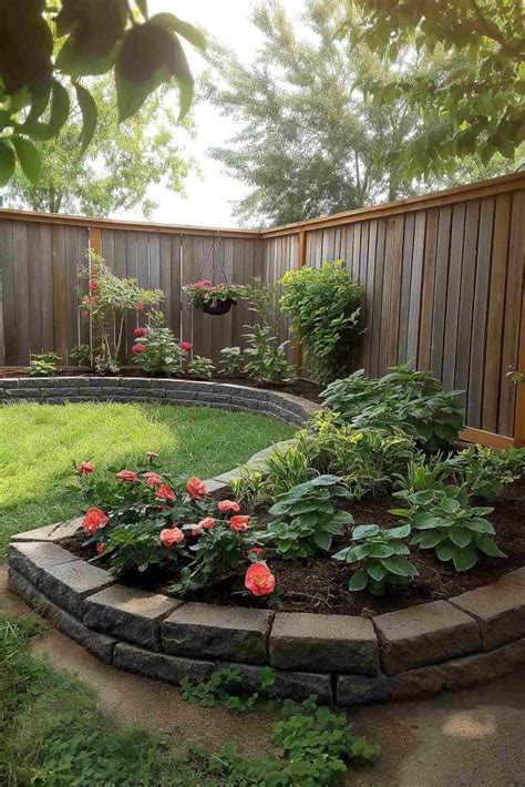 Landscape Design Corner Garden