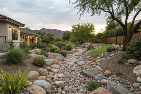 Landscape Design Dry River Bed