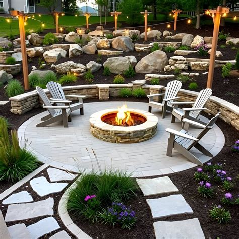 Landscape Design Fire Pit