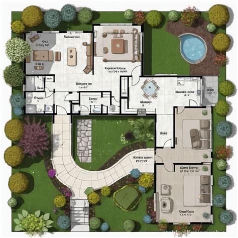 Landscape Design Floor Plan