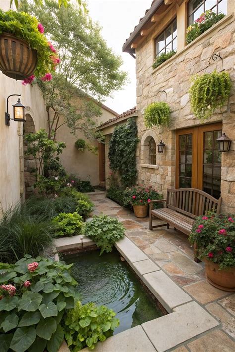 Landscape Design For Courtyards