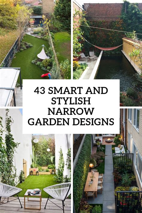 Landscape Design For Narrow Spaces