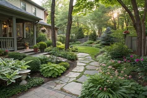 Landscape Design For Shady Front Yard
