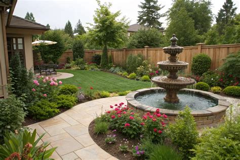 Landscape Design Fountain