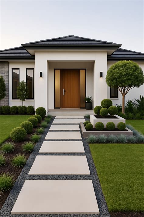 Landscape Design Front Door