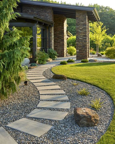 Landscape Design Front Walkway
