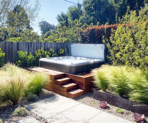 Landscape Design Hot Tub