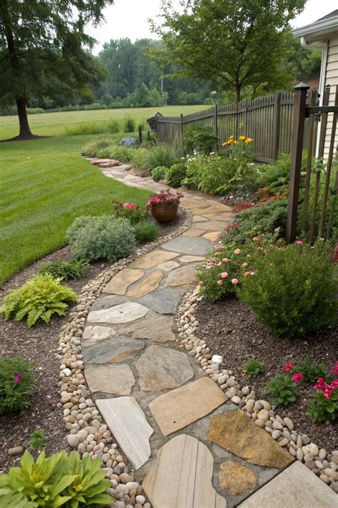 Landscape Design Ideas For Front Walkways