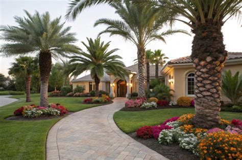 Landscape Design Palm Trees