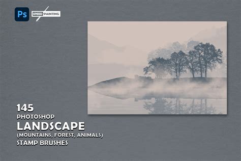Landscape Design Photoshop Brushes