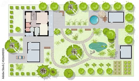 Landscape Design Plan View