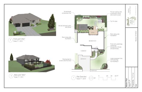 Landscape Design Plans Front Yard