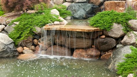 Landscape Design Ponds Waterfalls