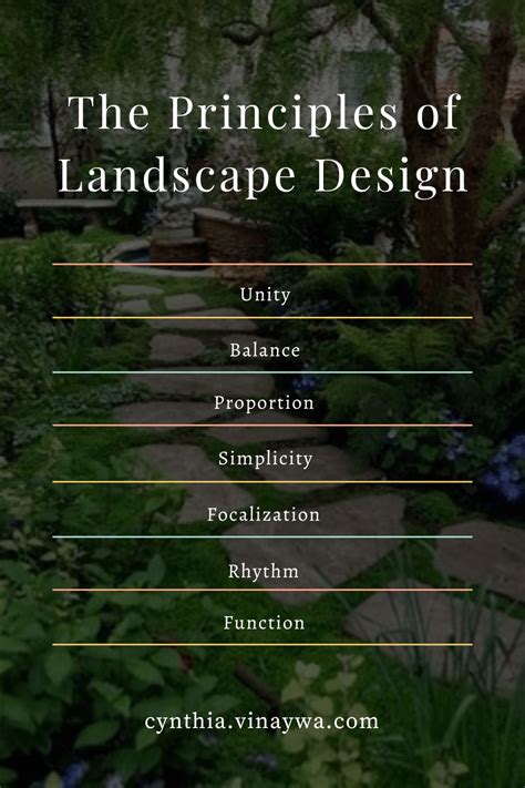 Landscape Design Principles Pdf