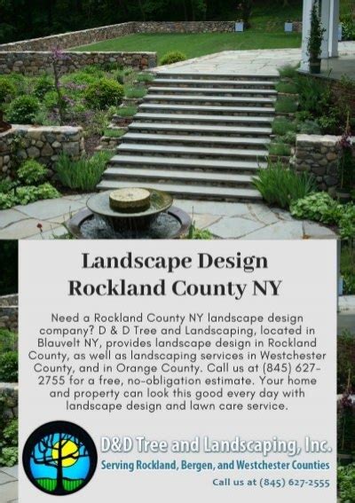 Landscape Design Rockland County Ny