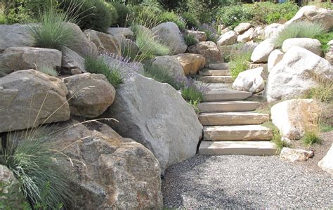 Landscape Design Stone Steps