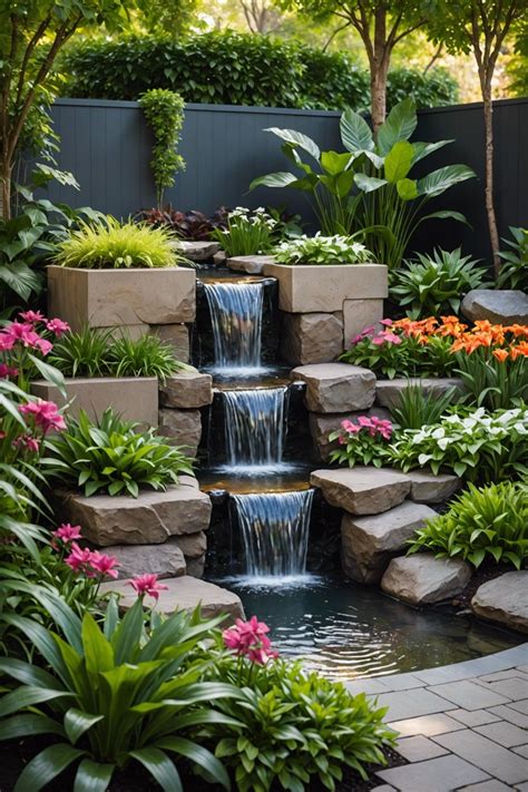 Landscape Design Waterfalls