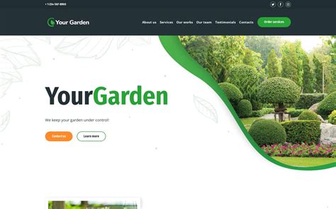 Landscape Design Website Free