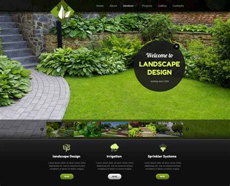 Landscape Design Websites