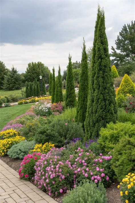 Landscape Design With Arborvitae