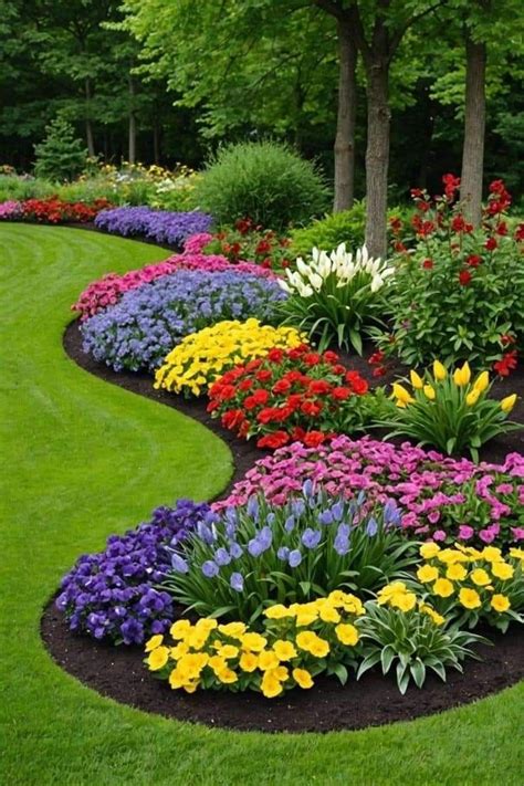 Landscape Design With Flowers