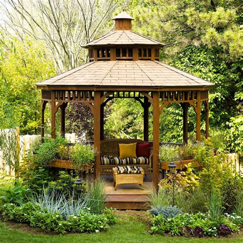Landscape Design With Gazebo