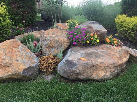 Landscape Design With Large Boulders