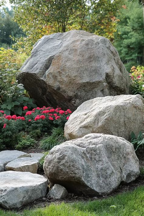 Landscape Design With Large Rocks