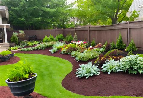 Landscape Design With Mulch