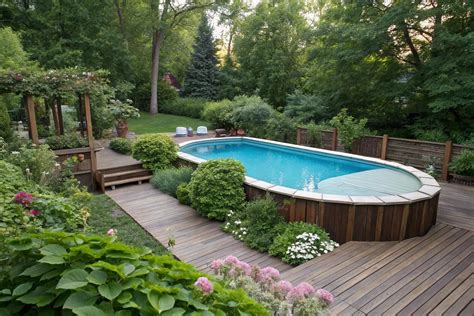 Landscape Designs Around Above Ground Pools