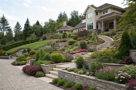 Landscape Designs For Sloped Front Yards
