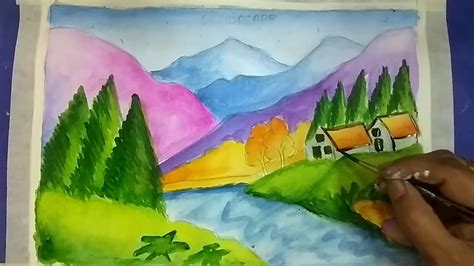 Landscape Drawing For Class 10