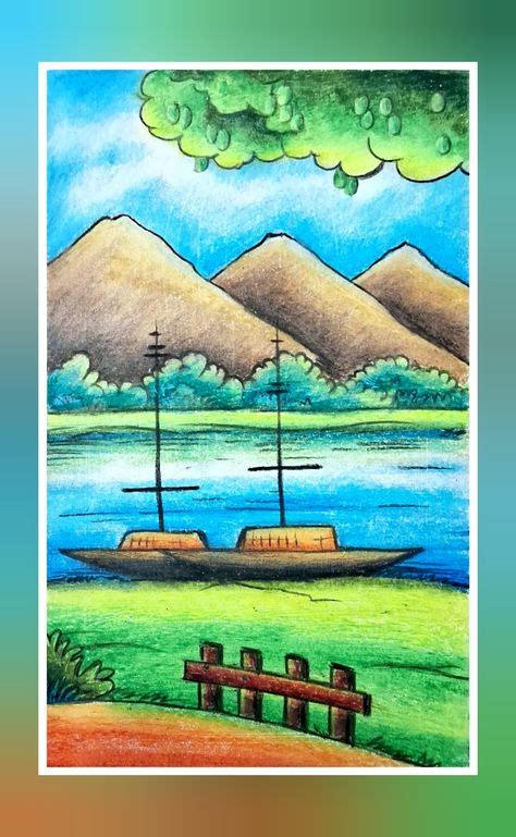 Landscape Drawing For Class 8