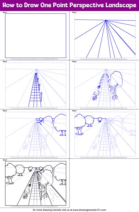 Landscape Drawing Perspective