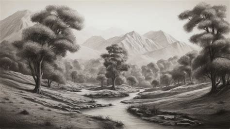 Landscape Drawing Photos