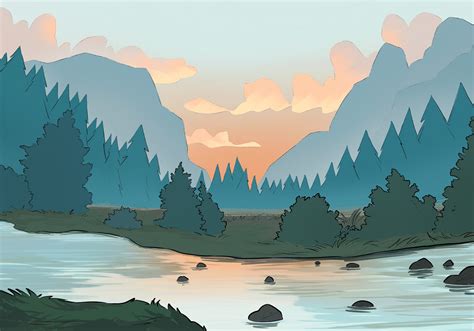 Landscape Drawing Reference
