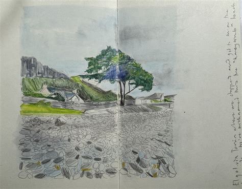 Landscape Drawing Video